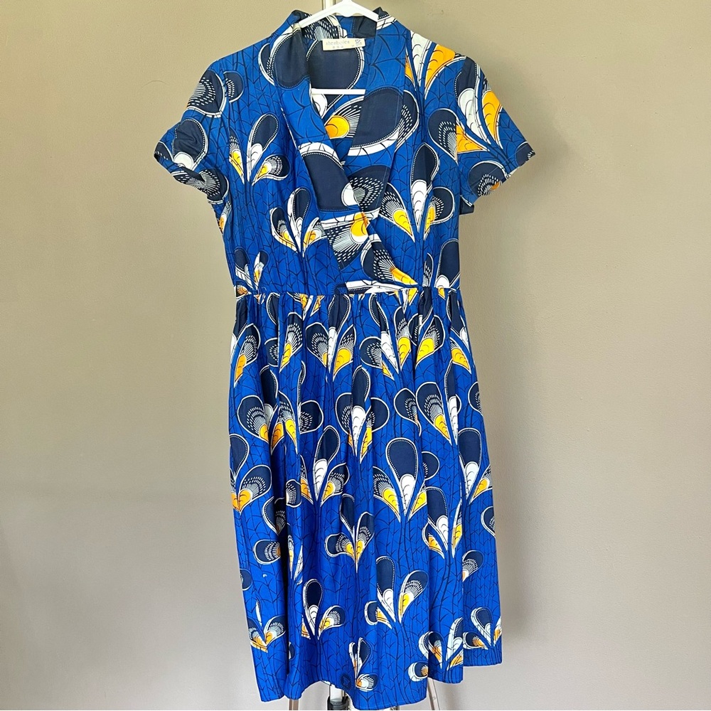 Kente Print Dress